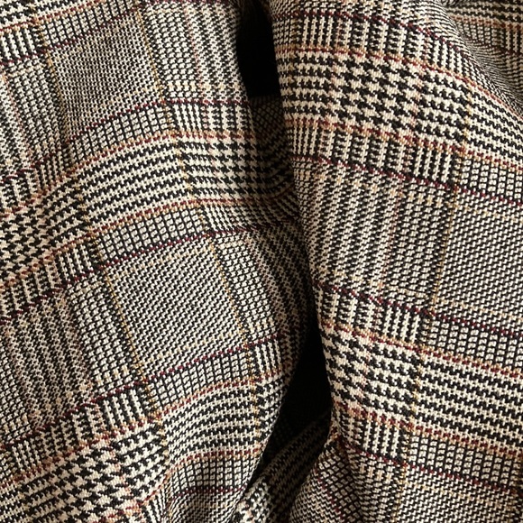 NWT 89 TH & Madison plaid suit, fall and spring jacket rolled cuffs 1X - Picture 8 of 15